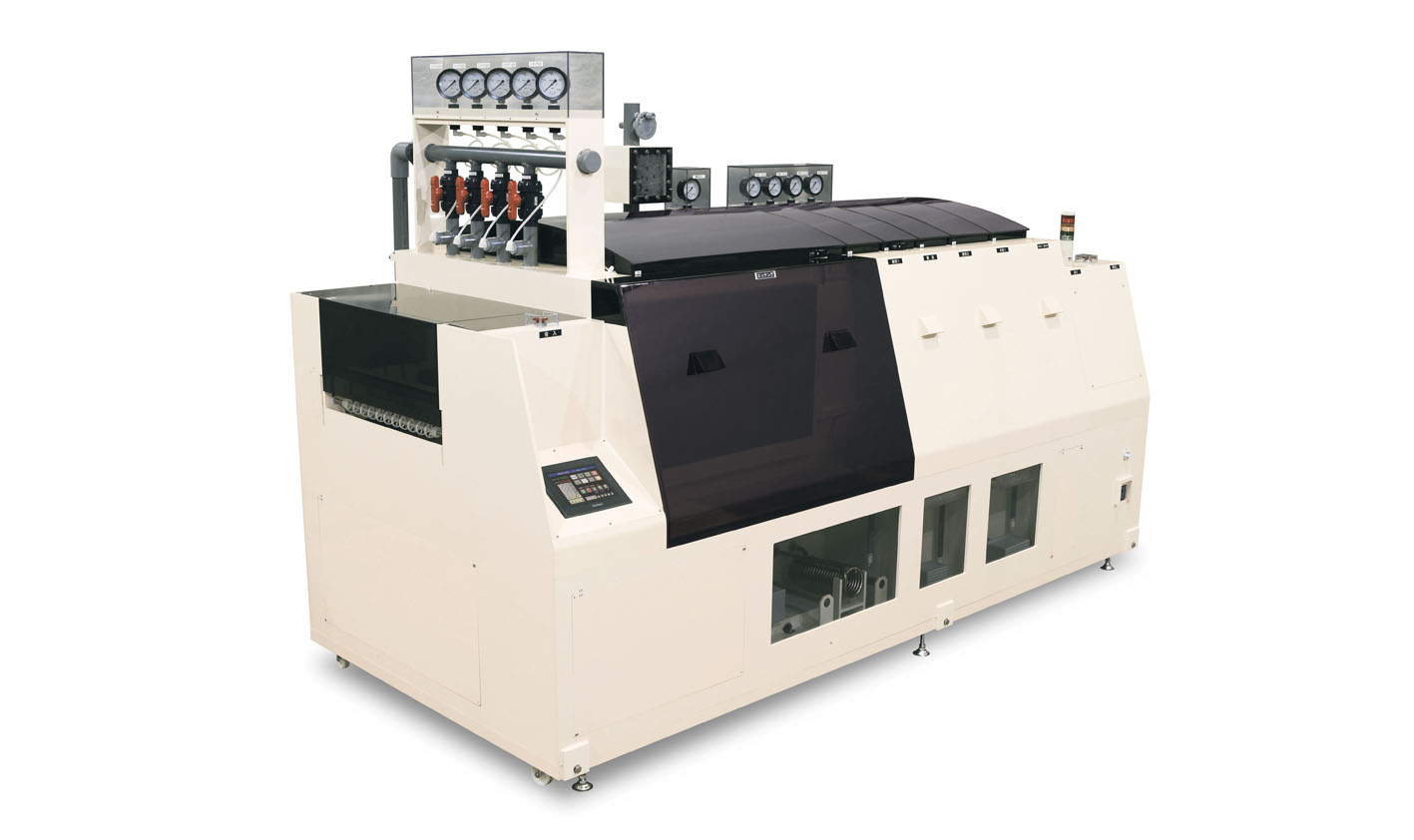 Oscillating stand-alone pressure control type｜Small-size super high-precision developing / etching / stripping machines